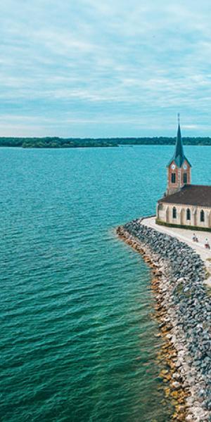 Bezienswaardigheden in de Marne lac du der eglise c les droners 2 - Tourisme dans la Marne en Champagne