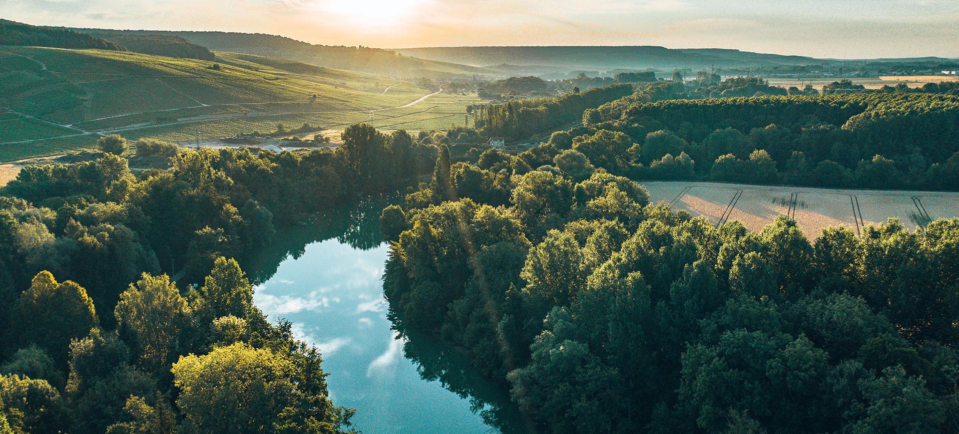 Vallée de la Marne © Les droners