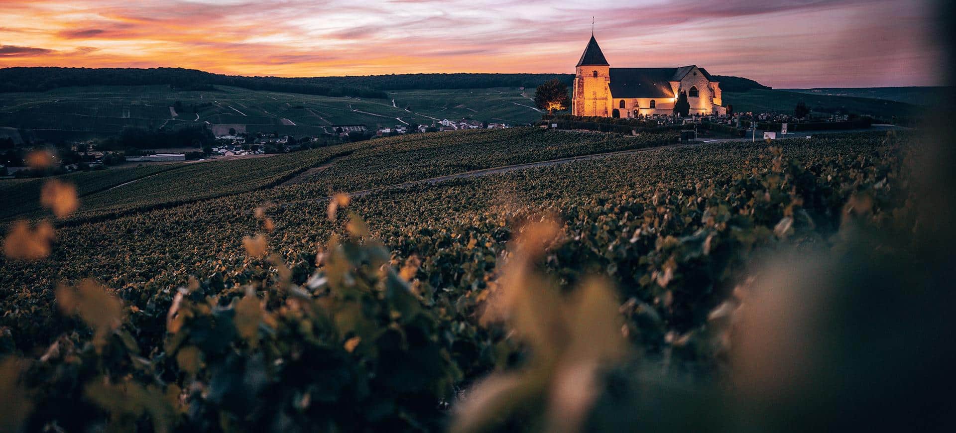 Eglise de Chavot - Vignoble de Champagne