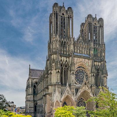vue cathedrale 3cnaiim de la lisiere - Tourisme dans la Marne en Champagne
