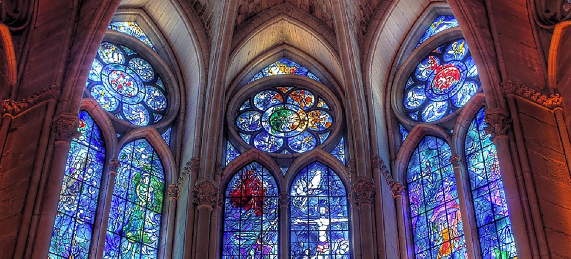 Vitraux Chagall - Cathédrale de Reims